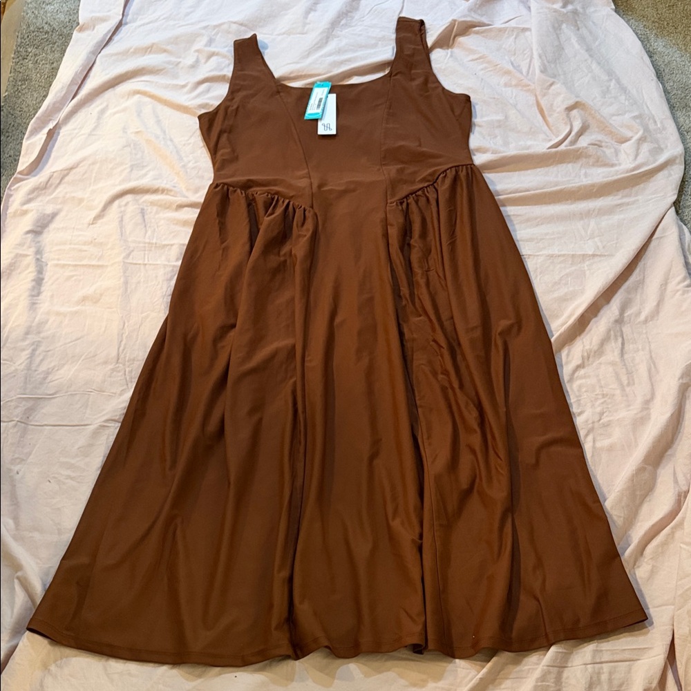 Nine Britton Brown Dress